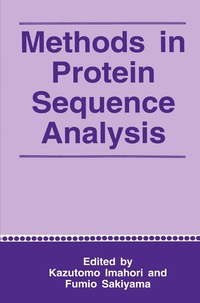 bokomslag Methods in Protein Sequence Analysis