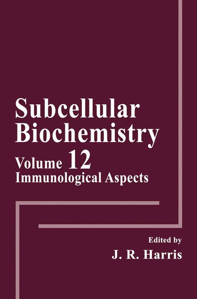 J. Robin Harris - Immunological Aspects, Häftad