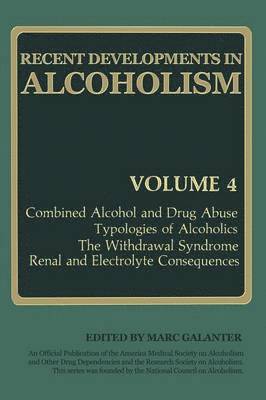 bokomslag Recent Developments in Alcoholism