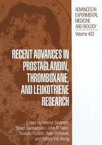 bokomslag Recent Advances in Prostaglandin, Thromboxane, and Leukotriene Research