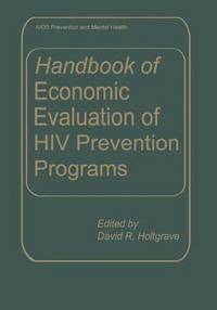 bokomslag Handbook of Economic Evaluation of HIV Prevention Programs