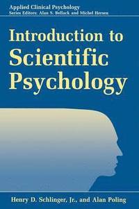 bokomslag Introduction to Scientific Psychology