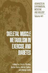 bokomslag Skeletal Muscle Metabolism in Exercise and Diabetes