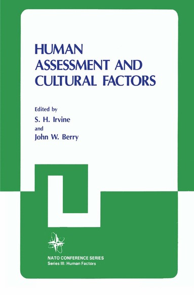 bokomslag Human Assessment and Cultural Factors