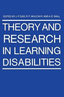 bokomslag Theory and Research in Learning Disabilities