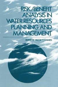 bokomslag Risk/Benefit Analysis in Water Resources Planning and Management