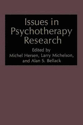 Issues in Psychotherapy Research 1