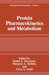 bokomslag Protein Pharmacokinetics and Metabolism