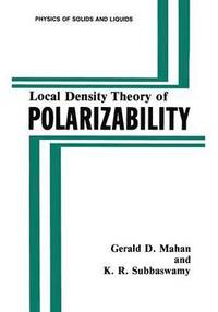 bokomslag Local Density Theory of Polarizability