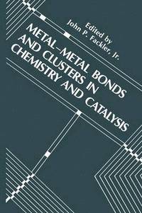 bokomslag Metal-Metal Bonds and Clusters in Chemistry and Catalysis