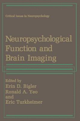 bokomslag Neuropsychological Function and Brain Imaging