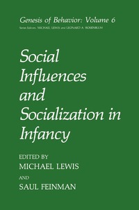 bokomslag Social Influences and Socialization in Infancy