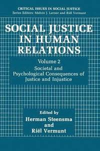bokomslag Social Justice in Human Relations Volume 2