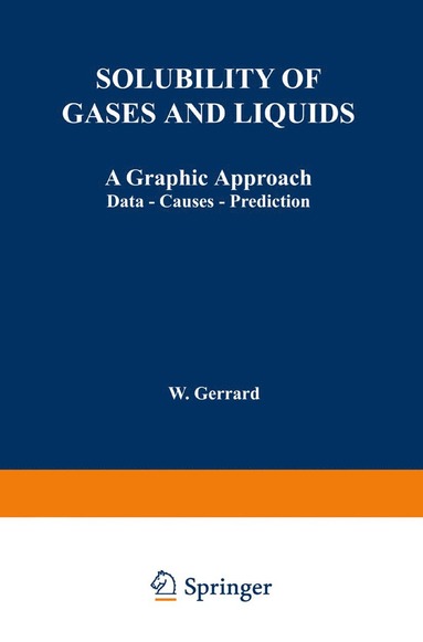 bokomslag Solubility of Gases and Liquids