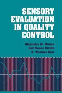 bokomslag Sensory Evaluation in Quality Control