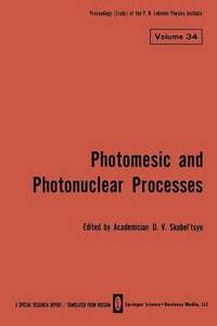 bokomslag Photomesic and Photonuclear Processes