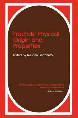 Luciano Pietronero - Fractals’ Physical Origin and Properties, Häftad