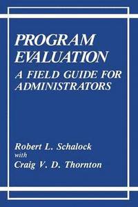 bokomslag Program Evaluation