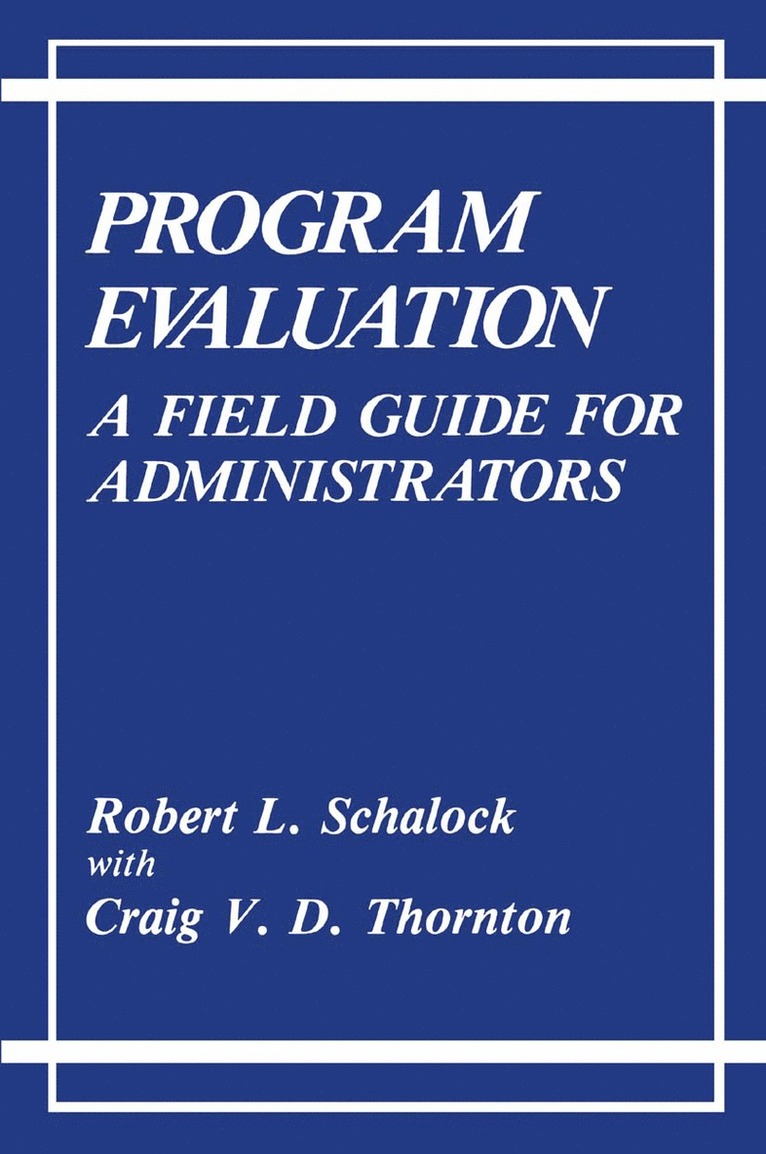 Program Evaluation 1