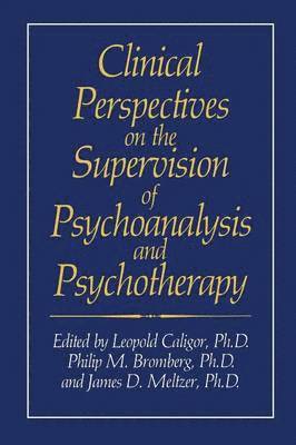Leopold Caligor, Phillip M. Bromberg, James D. Meltzer - Clinical Perspectives on the Supervision of Psychoanalysis and Psychotherapy, Häftad