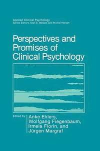 bokomslag Perspectives and Promises of Clinical Psychology