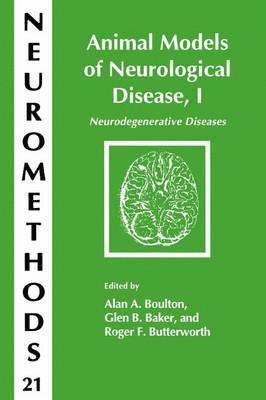 Animal Models of Neurological Disease, I 1
