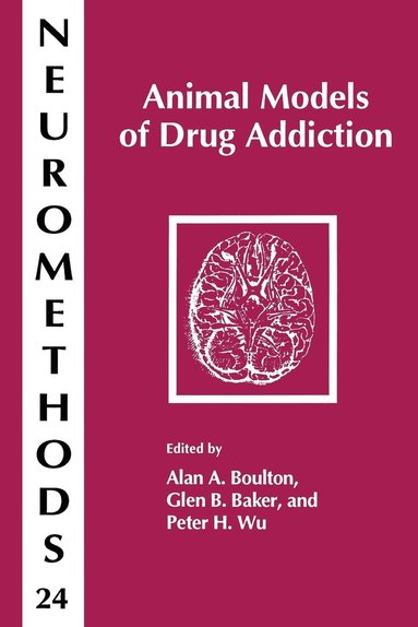 bokomslag Animal Models of Drug Addiction