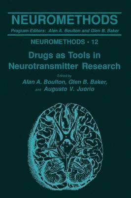 bokomslag Drugs as Tools in Neurotransmitter Research