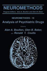 bokomslag Analysis of Psychiatric Drugs