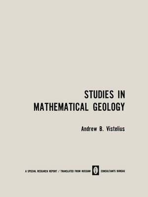 Studies in Mathematical Geology 1