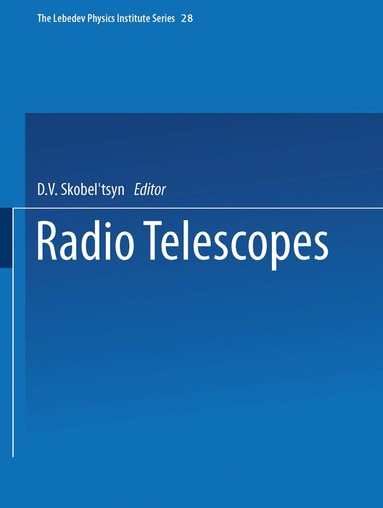 bokomslag Radio Telescopes