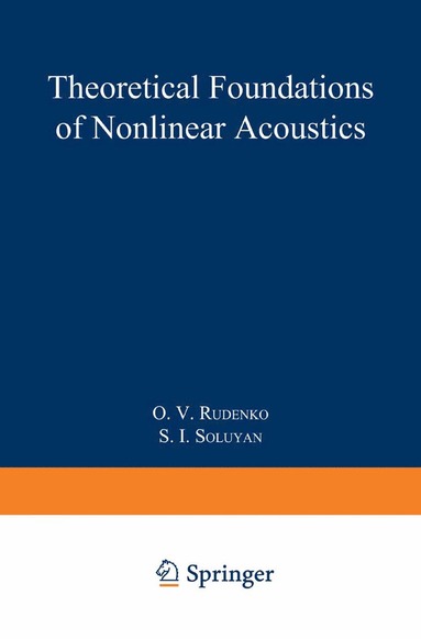 bokomslag Theoretical Foundations of Nonlinear Acoustics