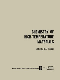 bokomslag Chemistry of High-Temperature Materials