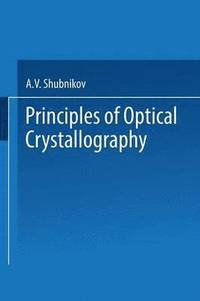 bokomslag Principles of Optical Crystallography