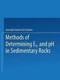 bokomslag Methods of Determining Eh and pH in Sedimentary Rocks