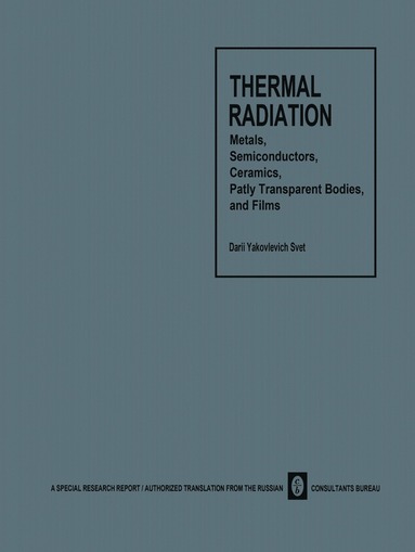 bokomslag Thermal Radiation