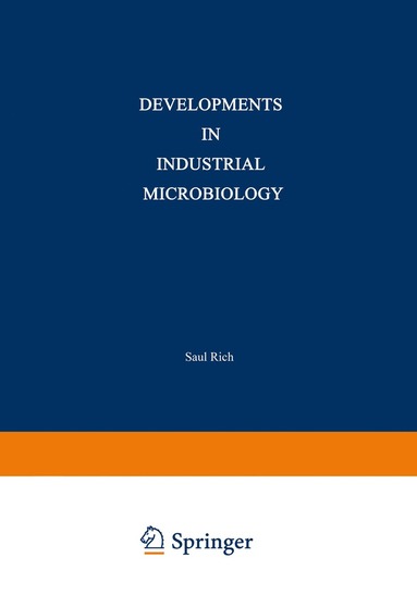 bokomslag Developments in Industrial Microbiology