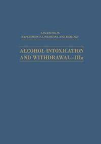 bokomslag Alcohol Intoxication and WithdrawalIIIa