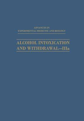 bokomslag Alcohol Intoxication and WithdrawalIIIa