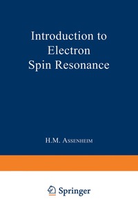 bokomslag Introduction to Electron Spin Resonance