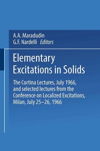 A. A. Maradudin - Elementary Excitations in Solids, Häftad