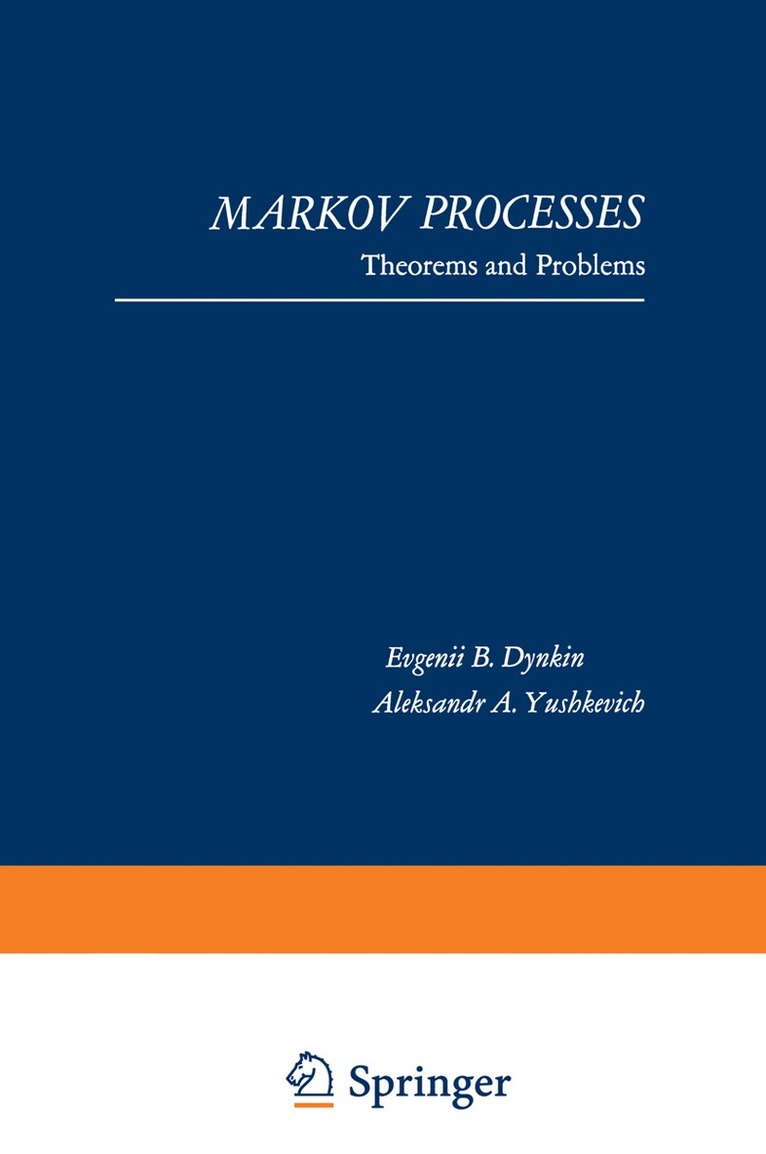 E. B. Dynkin - Markov Processes, Häftad