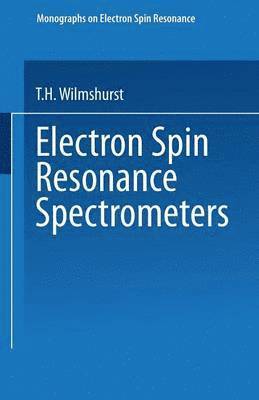 bokomslag Electron Spin Resonance Spectrometers