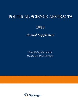 bokomslag Political Science Abstracts