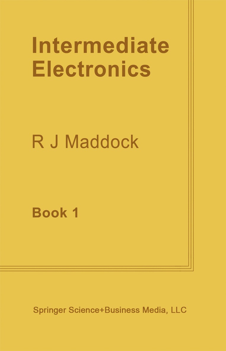 R. J. Maddock - Intermediate Electronics, Häftad