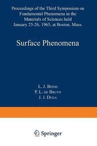 bokomslag Surface Phenomena