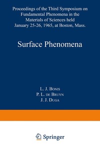 bokomslag Surface Phenomena