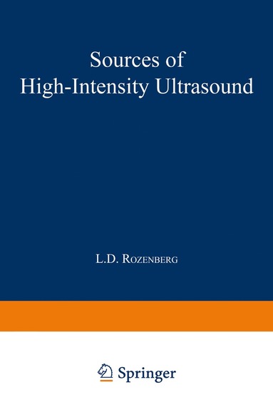 bokomslag Sources of High-Intensity Ultrasound