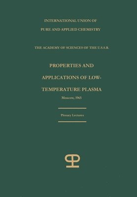 Properties and applications of low-temperature plasma 1