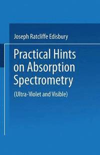 bokomslag Practical Hints on Absorption Spectrometry